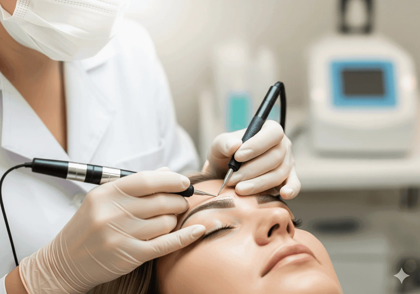 Micropigmentação de sobrancelhas com efeito natural