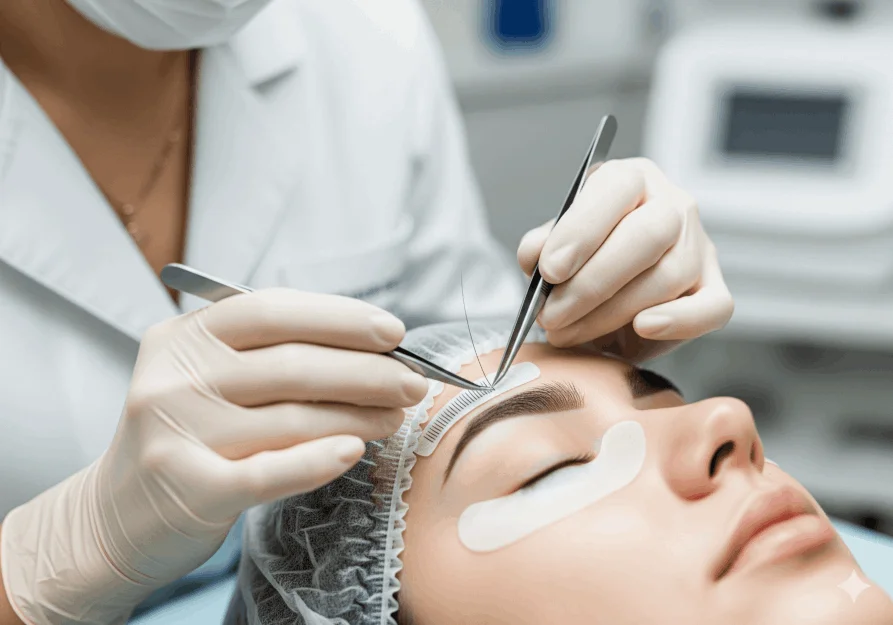 Extensão de sobrancelhas