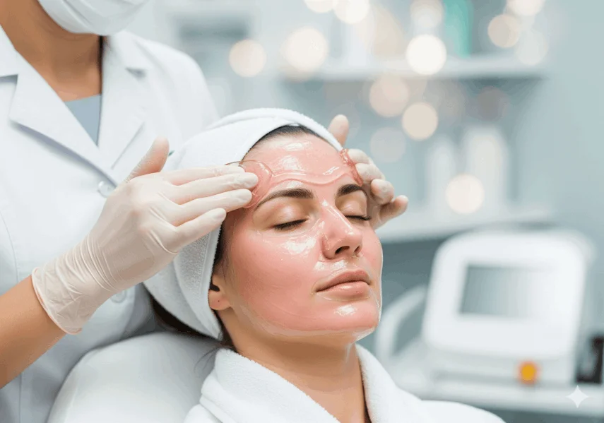 Hidratação facial + máscara