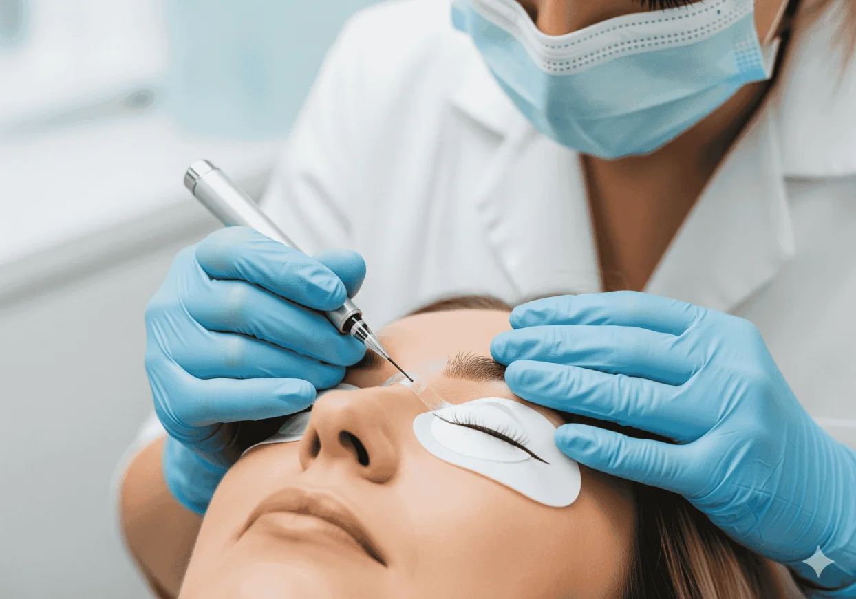 Micropigmentação de olhos